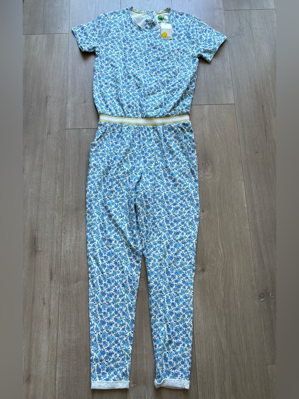 NWT Boden girls jersey Jumpsuit